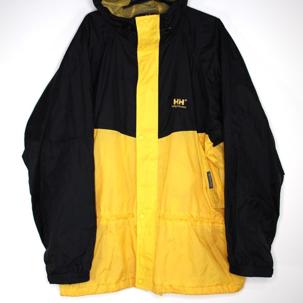 Vintage Helly Hansen x Discovery Channel Mens Large Packable Jacket RARE H928